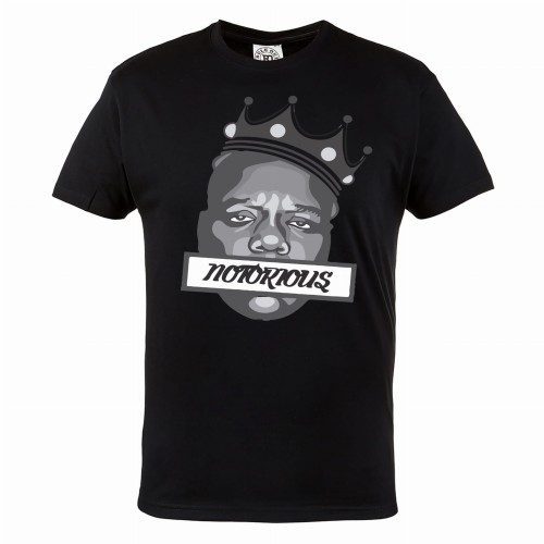 KOSZULKA MĘSKA MUZYCZNA RAPER KRÓL NOTORIOUS B.I.G. HIP HOP 1
