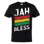 KOSZULKA MĘSKA MUZYCZNA DLA FANA REGGAE RASTA JAMAICA MUSIC JAH BLESS