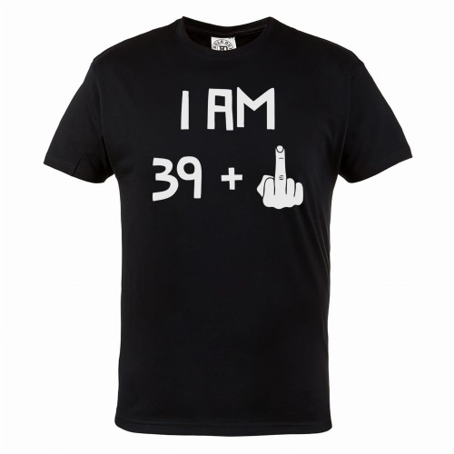 MĘSKA KOSZULKA PREZENT NA 40 URODZINY I AM 39 + F*U UR21