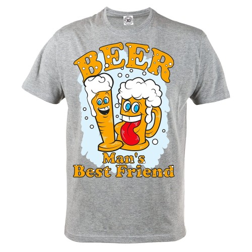 KOSZULKA ŚMIESZNE BEER MAN'S BEST FRIEND 6