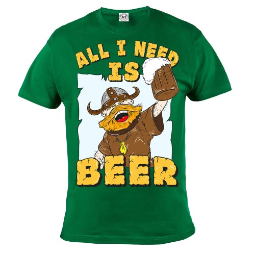 KOSZULKA ŚMIESZNE ALL I NEED IS BEER 5