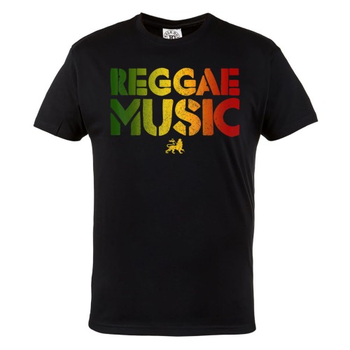 KOSZULKA MĘSKA MUZYCZNA MUZYKA REGGAE OKULARY RASTAFARI JAMAICA MUSIC LION 1