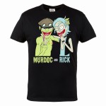 KOSZULKA MĘSKA RICK&MORTY MURDOC AND RICK SERIAL ANIMOWANY