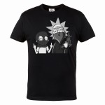KOSZULKA MĘSKA RICK&MORTY RICK AND MORTY SERIAL ANIMOWANY GANGSTA