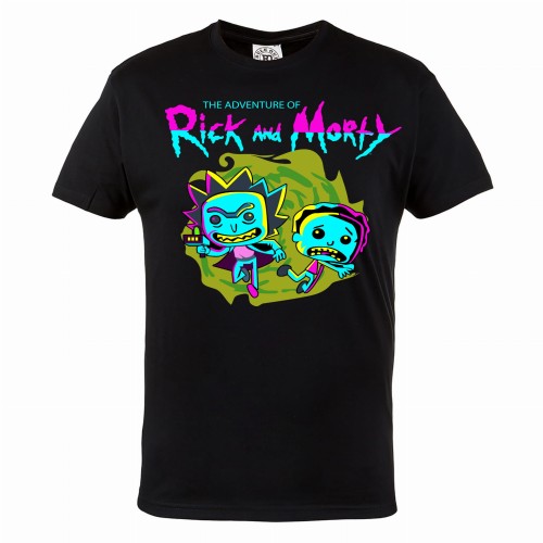 KOSZULKA MĘSKA RICK&MORTY THE ADVENTURE OF RICK AND MORTY SERIAL ANIMOWANY 1