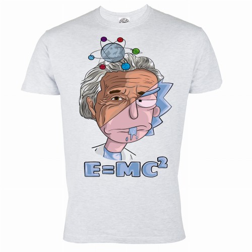 KOSZULKA MĘSKA RICK&MORTY RICK AND MORTY SERIAL ANIMOWANY NAUKOWIEC E=MC2 1