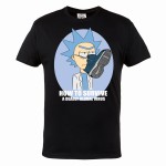 ZABAWNA KOSZULKA MĘSKA RICK&MORTY RICK AND MORTY SERIAL ANIMOWANY HOW TO SURVIVE A DEADLY GLOBAL VIRUS