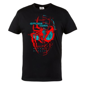 KOSZULKA MĘSKA FILMOWA MARVEL SPIDER-MAN MILES MORALES SUPERBOHATER SUPERHERO