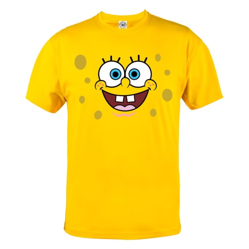 KOSZULKA MĘSKA BAJKOWA SPONGEBOB KANCIASTOPORTY UŚMIECH 1