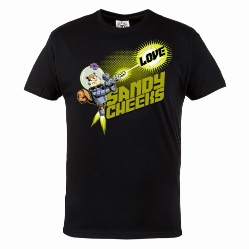 KOSZULKA MĘSKA BAJKOWA SPONGEBOB SANDY CHEEKS WIEWIÓRKA PYSIA 1