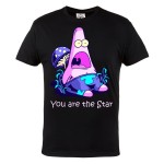 KOSZULKA MĘSKA BAJKOWA SPONGEBOB PATRICK STAR YOU ARE THE STAR