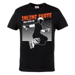 KOSZULKA MĘSKA SPORTY EKSTREMALNE ROLKI ROLKARSTWO INLINE SKATE ADRENALINA RIDE WITH ME