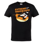 KOSZULKA MĘSKA SPORTY EKSTREMALNE EXTREME WAKEBOARD ADRENALINA YOU'RE NEVER A LOSER UNTIL YOU QUIT TRYING