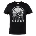 KOSZULKA MĘSKA SPORTY EKSTREMALNE PARKOUR ADRENALINA THE ART OF MOVEMENT SINCE 1990