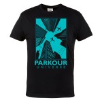 KOSZULKA MĘSKA SPORTY EKSTREMALNE PARKOUR UNIVERSE ADRENALINA