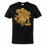 KOSZULKA MĘSKA SERIALOWA STRANGER THINGS POSTACIE BOHATEROWIE ELEVEN JEDENASTKA MIKE DUSTIN WILL