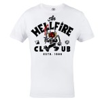 KOSZULKA MĘSKA SERIALOWA STRANGER THINGS HELLFIRE CLUB KLUB OGNIA PIEKIELNEGO