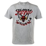 KOSZULKA MĘSKA SERIALOWA STRANGER THINGS HELLFIRE CLUB KLUB OGNIA PIEKIELNEGO