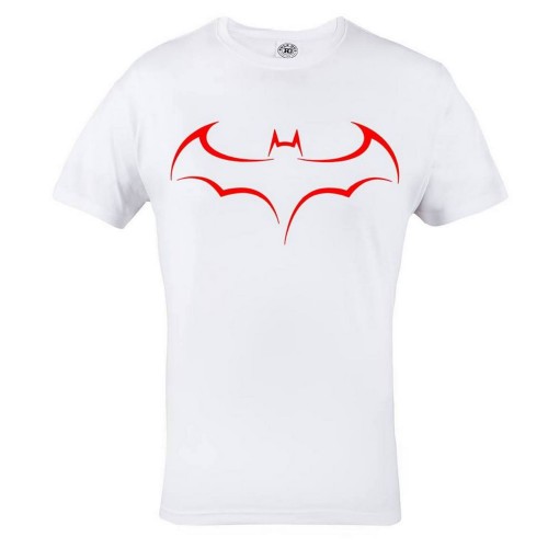 KOSZULKA BATMAN BRUCE WAYNE DC COMICS CZERWONY SYMBOL 3