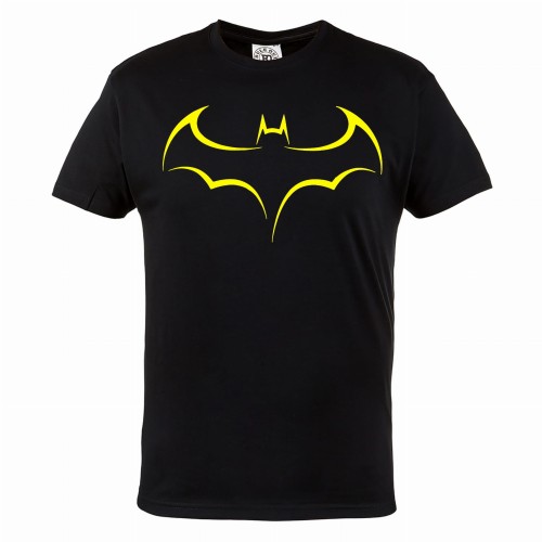 KOSZULKA BATMAN BRUCE WAYNE DC COMICS ŻÓŁTY SYMBOL 1