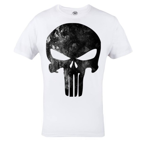 KOSZULKA FILMOWA MARVEL PUNISHER FRANK CASTLE CZARNA CZASZKA 1