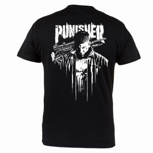 KOSZULKA FILMOWA MARVEL PUNISHER FRANK CASTLE KLATA/PLECY
