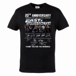 KOSZULKA FILMOWA SZYBCY I WŚCIEKLI FAST AND FURIOUS AUTOGRAFY