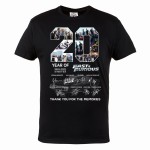 KOSZULKA FILMOWA SZYBCY I WŚCIEKLI FAST AND FURIOUS AUTOGRAFY