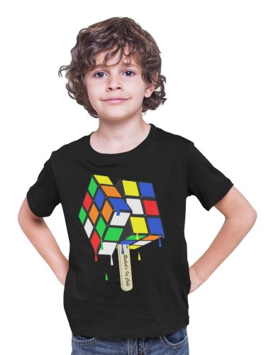 KOSZULKA DZIECIĘCA KOSTKA RUBIKA ZABAWKA LOGICZNA ICE CUBE