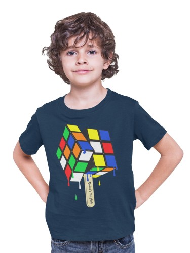 KOSZULKA DZIECIĘCA KOSTKA RUBIKA ZABAWKA LOGICZNA ICE CUBE