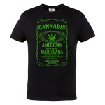 MĘSKA KOSZULKA CANNABIS MARIHUANA ZIOŁO WEED AMERICAN HIGH GRADE MARIJUANA