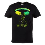 MĘSKA KOSZULKA MARIHUANA ZIOŁO WEED 420 KONOPIE INDYJSKIE ANTIDEPRESSANTS