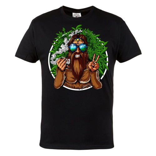 MĘSKA KOSZULKA MARIHUANA ZIOŁO WEED 420 KONOPIE INDYJSKIE SMOKE