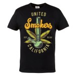 MĘSKA KOSZULKA MARIHUANA ZIOŁO WEED 420 KONOPIE INDYJSKIE UNITED CALIFORNIA SMOKERS JUST RELAX