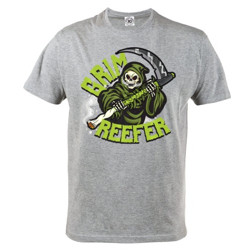 MĘSKA KOSZULKA MARIHUANA CANNABIS ZIOŁO WEED 420 GRIM REEFER KOSTUCHA ŚMIERĆ 1