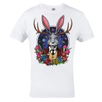 MĘSKA KOSZULKA MARIHUANA CANNABIS ZIOŁO 420 WEED ZAJĄC KOSMOS GRZYBKI