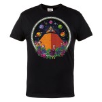 MĘSKA KOSZULKA MARIHUANA ZIOŁO GRZYBKI HALUCYNOGENNE KOSMOS PIRAMIDA KOSMOS
