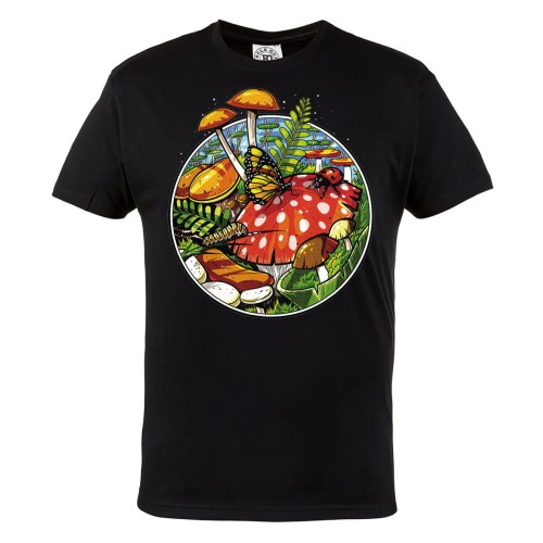 MĘSKA KOSZULKA MARIHUANA ZIOŁO GRZYBKI HALUCYNOGENNE 1