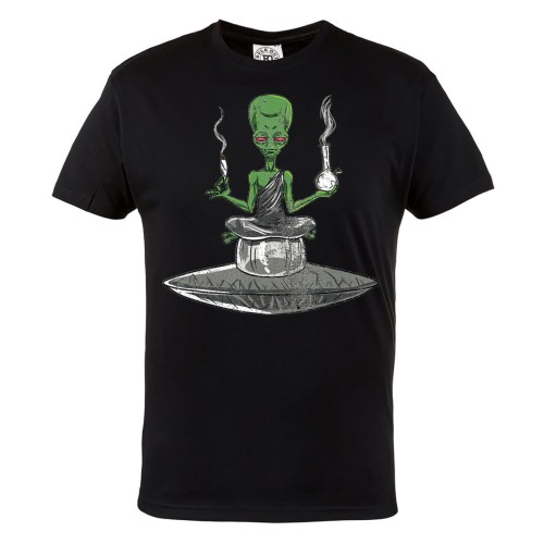 MĘSKA KOSZULKA MARIHUANA ZIOŁO WEED 420 CANNABIS OBCY