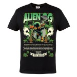 MĘSKA KOSZULKA MARIHUANA ZIOŁO WEED 420 CANNABIS OBCY ALIEN OG THC