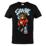 MĘSKA KOSZULKA MARIHUANA ZIOŁO WEED BEAR NIEDŹWIADEK SMOKE JOINT