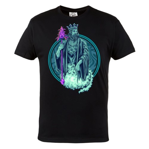 MĘSKA KOSZULKA MARIHUANA ZIOŁO WEED KRÓL MARIJUANA KING 1