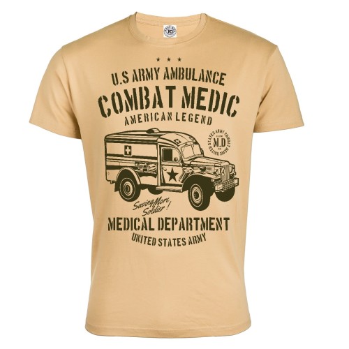 KOSZULKA WOJSKOWA US ARMY AMBULANCE MEDICAL DEPARTMENT