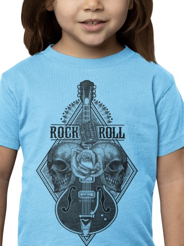 KOSZULKA DZIECIĘCA MUZYCZNA ROCK AND ROLL GITARA