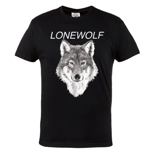KOSZULKA MĘSKA Z WILKIEM WOLF ANIMAL DZIKIE ZWIERZĘ LONEWOLF 1
