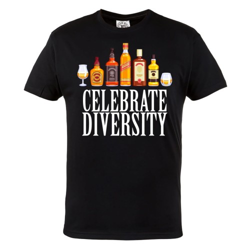 KOSZULKA MĘSKA WHISKY WHISKEY JACK DANIELS RED LABEL RÓŻNORODNOŚĆ CELEBRATE DIVERSITY 1