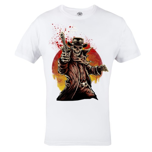 KOSZULKA WESTERN SKELETON 2