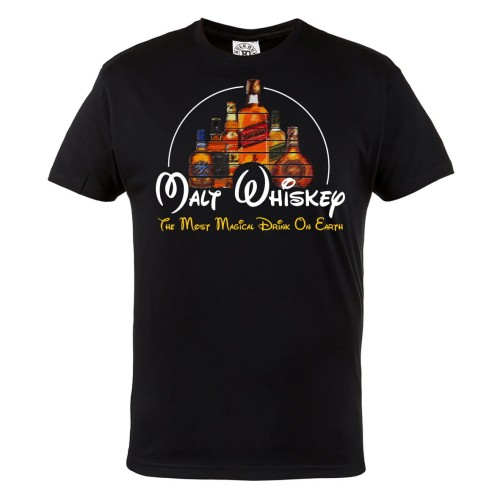 KOSZULKA MĘSKA DLA KONESERA WHISKY MALT WHISKEY THE MOST MAGICAL DRINK ON EARTH