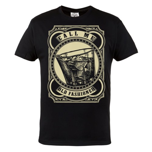 KOSZULKA MĘSKA WHISKY WHISKEY Z LODEM CALL ME OLD FASHIONED RETRO 1