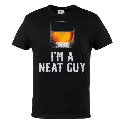 KOSZULKA MĘSKA WHISKY WHISKEY I'M A NEAT GUY SZKOCKA 1